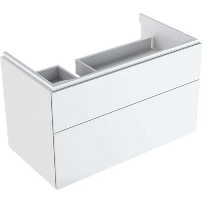 Armadio da bagno a parete Geberit Xeno² - 2 cassetti, Bianco lucido Armadio da bagno a parete Geberit Xeno² - 2 cassetti, Bianco lucido