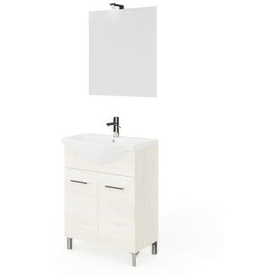 MARCA Mobile Bagno Rubino 2a 65 Rovere Ghiaccio MARCA Mobile Bagno Rubino 2a 65 Rovere Ghiaccio