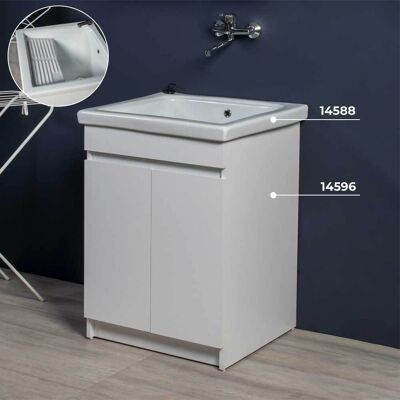 VDS "mobile Per Lavapanni """"edera"""" Mod. 60x60 Cm" VDS "mobile Per Lavapanni """"edera"""" Mod. 60x60 Cm"