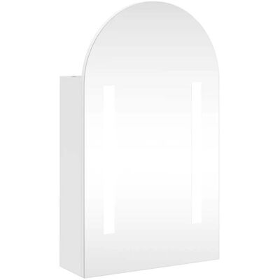 HELLOSHOP26 Mobiletto Da Bagno Con Specchio A Led Design Elegante 42 X 13 X 70 Cm Con Ripiani Regolabili In Legno Bianco 020047273 HELLOSHOP26 Mobiletto Da Bagno Con Specchio A Led Design Elegante 42 X 13 X 70 Cm Con Ripiani Regolabili In Legno Bianco 020047273