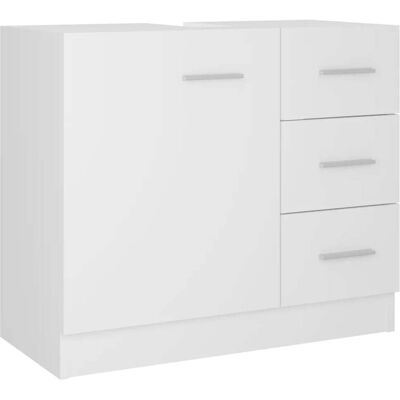 HELLOSHOP26 Mobiletto Lavabo Bianco Dal Design Pulito 63 X 30 X 54 Cm Con 3 Cassetti Contenitore Per Il Bagno Realizzato In Legno Composito Bianco 020047781 HELLOSHOP26 Mobiletto Lavabo Bianco Dal Design Pulito 63 X 30 X 54 Cm Con 3 Cassetti Contenitore Per Il Bagno Realizzato In Legno Composito Bianco 020047781