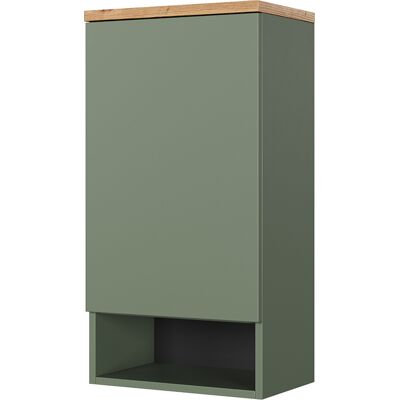 Vicco Mobile Bagno Eden, Verde/artigianale, 40 X 77.5 Cm, Vicco Mobile Bagno Eden, Verde/artigianale, 40 X 77.5 Cm,