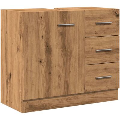 HELLOSHOP26 Mobile Lavabo Moderno Con Vano Contenitore 63 X 30 X 54 Cm Linee Pulite Finitura In Rovere Ingegnerizzato Realizzato Artigianalmente 020051187 HELLOSHOP26 Mobile Lavabo Moderno Con Vano Contenitore 63 X 30 X 54 Cm Linee Pulite Finitura In Rovere Ingegnerizzato Realizzato Artigianalmente 020051187