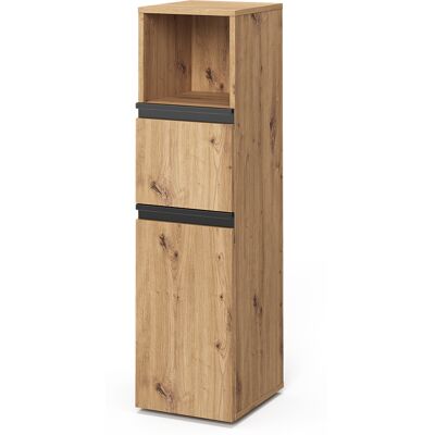 Vicco Mobiletto Bagno Torren, Artigiano, 30 X 112.6 Cm Con Cassetto, Vicco Mobiletto Bagno Torren, Artigiano, 30 X 112.6 Cm Con Cassetto,