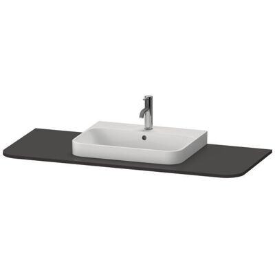 Consolle Duravit Happy D.2 Plus - 1300x550 mm - Grafite Supermattato Consolle Duravit Happy D.2 Plus - 1300x550 mm - Grafite Supermattato