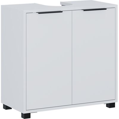 Vicco Mobile Sottolavabo Per Bagno Alina, Bianco, 60 X 60 Cm Con Porte, Vicco Mobile Sottolavabo Per Bagno Alina, Bianco, 60 X 60 Cm Con Porte,