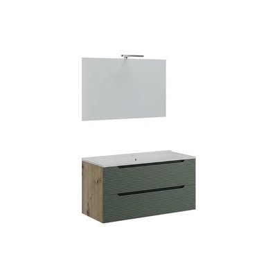 MARCA Mobile Bagno Comfort 2c Dogato 100 Rov/verde Sal MARCA Mobile Bagno Comfort 2c Dogato 100 Rov/verde Sal