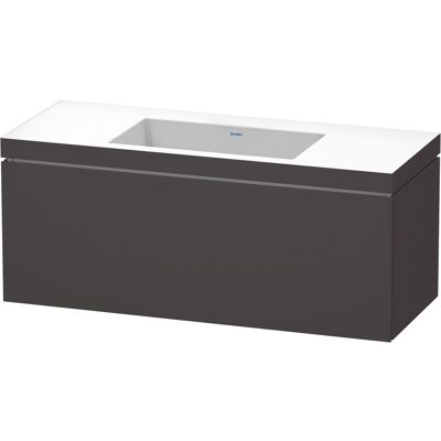 Duravit L-Cube Mobile bagno a parete - Graphit Supermatt Duravit L-Cube Mobile bagno a parete - Graphit Supermatt