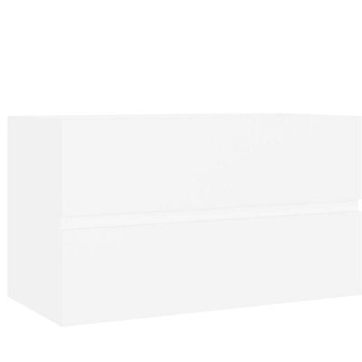 HELLOSHOP26 Mobiletto Lavabo Moderno Per Bagno 80 X 38,5 X 45 Cm Legno Composito Bianco 020047817 HELLOSHOP26 Mobiletto Lavabo Moderno Per Bagno 80 X 38,5 X 45 Cm Legno Composito Bianco 020047817