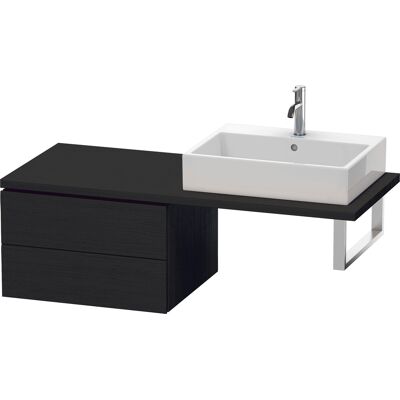 Mobile sottolavabo Duravit L-Cube 62x54cm - Rovere nero opaco - Mobile lavabo Mobile sottolavabo Duravit L-Cube 62x54cm - Rovere nero opaco - Mobile lavabo