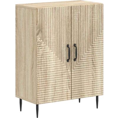 VIDAXL Mobiletto Da Bagno Haarlem Rovere Sonoma 59,5 X 31 X 80 Cm VIDAXL Mobiletto Da Bagno Haarlem Rovere Sonoma 59,5 X 31 X 80 Cm