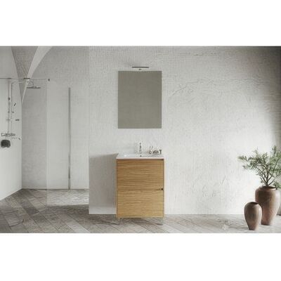 MARCA Mobile Bagno Lisbona 2c 60 Rovere Naturale MARCA Mobile Bagno Lisbona 2c 60 Rovere Naturale