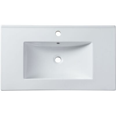 Unique Mobile Bagno Sospeso Con Lavabo Da Incasso Scanalato Azzurro 80 Cm - Pavani Unique Mobile Bagno Sospeso Con Lavabo Da Incasso Scanalato Azzurro 80 Cm - Pavani