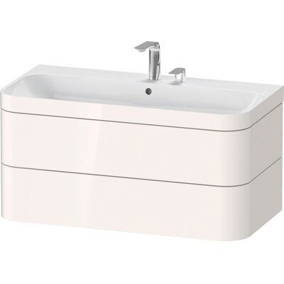 Duravit Happy D.2 Plus Set lavabo e mobile bianco lucido - Arredo bagno Duravit Happy D.2 Plus Set lavabo e mobile bianco lucido - Arredo bagno