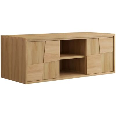 Unique Mobile Sotto Lavabo Sospeso In Teak L120 Cm - Sumbawa Unique Mobile Sotto Lavabo Sospeso In Teak L120 Cm - Sumbawa