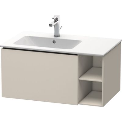 Duravit L-Cube Mobiletto a parete - Taupe opaco Duravit L-Cube Mobiletto a parete - Taupe opaco