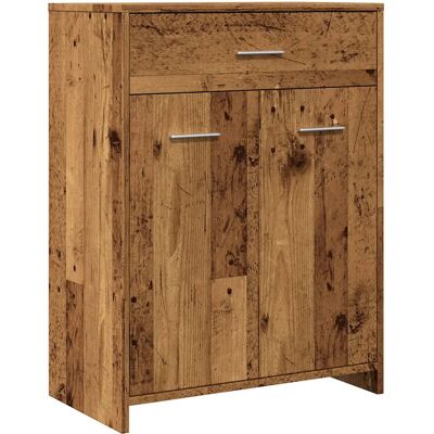 HELLOSHOP26 Elegante Mobiletto Da Bagno Con Cassetto Spazio Portaoggetti 60 X 33 X 80 Cm In Legno Multistrato Vecchio Legno 020050838 HELLOSHOP26 Elegante Mobiletto Da Bagno Con Cassetto Spazio Portaoggetti 60 X 33 X 80 Cm In Legno Multistrato Vecchio Legno 020050838