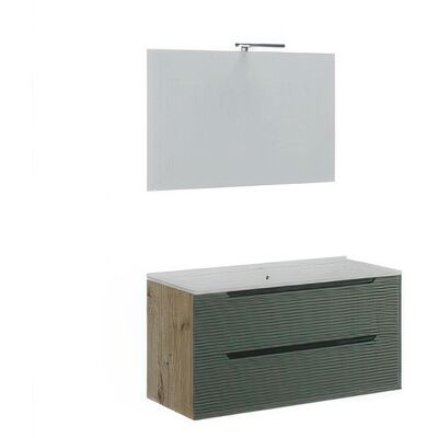 MARCA Mobile Bagno Comfort 2c Dogato 100 Rov/verde Sal MARCA Mobile Bagno Comfort 2c Dogato 100 Rov/verde Sal
