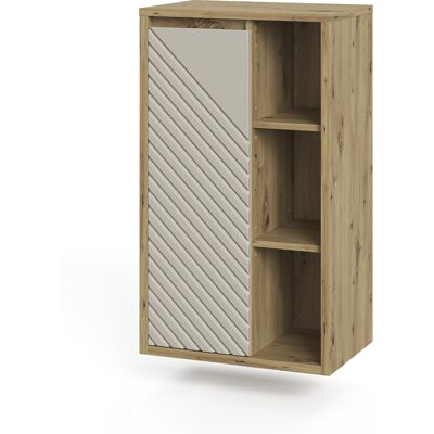 Vicco Mobiletto Bagno Viola, Rovere Artigianale/cachemire, 50 X 86 Cm, Vicco Mobiletto Bagno Viola, Rovere Artigianale/cachemire, 50 X 86 Cm,