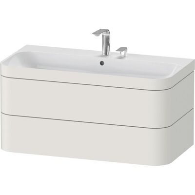 Duravit Mobiletto lavabo - Bianco Nordico Satinato - HP4638E3939 Duravit Mobiletto lavabo - Bianco Nordico Satinato - HP4638E3939