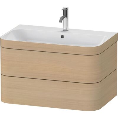 Set mobili bagno sospeso Duravit Happy D.2 Plus - Rovere Mediterraneo Set mobili bagno sospeso Duravit Happy D.2 Plus - Rovere Mediterraneo