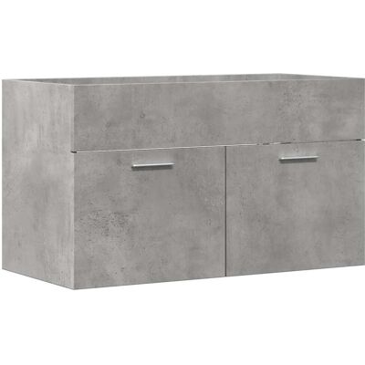 HELLOSHOP26 Mobiletto Da Bagno Sospeso Salvaspazio 90 X 38,5 X 46 Cm Legno Composito Grigio Cemento 020050798 HELLOSHOP26 Mobiletto Da Bagno Sospeso Salvaspazio 90 X 38,5 X 46 Cm Legno Composito Grigio Cemento 020050798