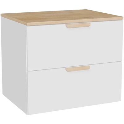 Unique Mobile Sotto Lavabo Sospeso Con Ripiano Bianco L60 Cm – Avoreli Unique Mobile Sotto Lavabo Sospeso Con Ripiano Bianco L60 Cm – Avoreli