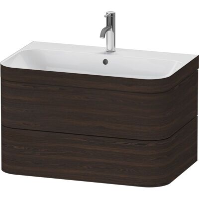 Set lavabo a parete con cassetti - Happy D.2 Plus di Duravit Set lavabo a parete con cassetti - Happy D.2 Plus di Duravit