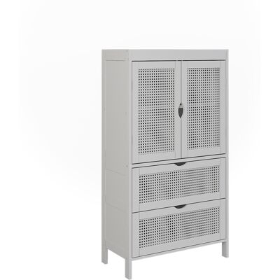 Vicco Mobiletto Bagno Liora, Bianco, 60 X 110 Cm, Vicco Mobiletto Bagno Liora, Bianco, 60 X 110 Cm,