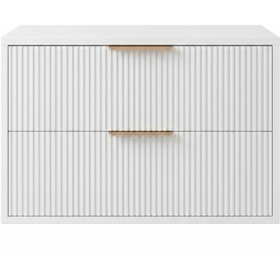 REA Mobiletto Da Bagno Sotto Il Lavabo Mono 60cm White REA Mobiletto Da Bagno Sotto Il Lavabo Mono 60cm White