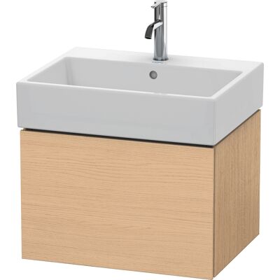 Duravit L-Cube Mobiletto sottolavabo a parete - Rovere naturale, 1 cassetto Duravit L-Cube Mobiletto sottolavabo a parete - Rovere naturale, 1 cassetto