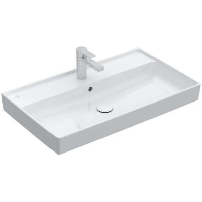 Villeroy & Boch Collaro Lavabo Rettangolare Bianco Alpino Villeroy & Boch Collaro Lavabo Rettangolare Bianco Alpino
