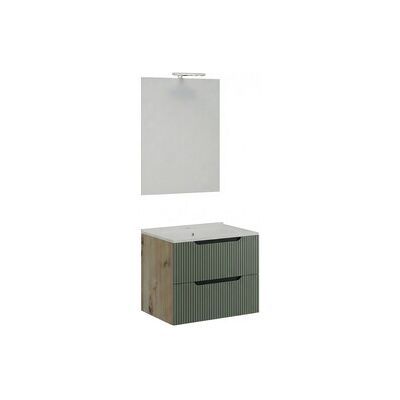 MARCA Mobile Bagno Comfort 2c Cannet 60 Rov/verde Sal MARCA Mobile Bagno Comfort 2c Cannet 60 Rov/verde Sal