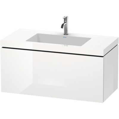 Set bagno L-Cube da parete Leinen Matt di Duravit - Tipo di prodotto Set bagno L-Cube da parete Leinen Matt di Duravit - Tipo di prodotto