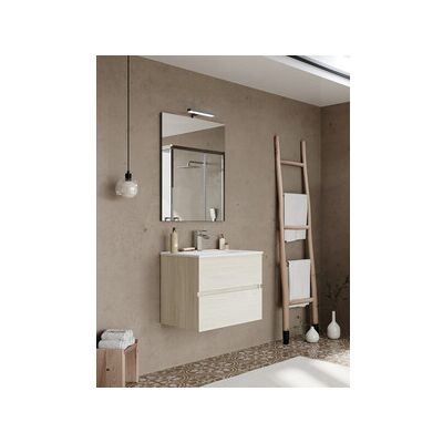 MARCA Mobile Bagno Easy 2c Sospeso 60 Rovere Ghiaccio MARCA Mobile Bagno Easy 2c Sospeso 60 Rovere Ghiaccio