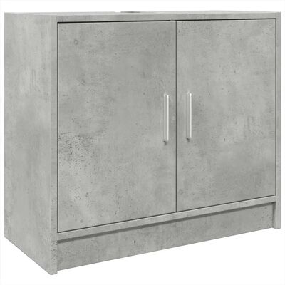 HELLOSHOP26 Mobiletto Lavabo Moderno Con Vano Contenitore Ottimizzato 63 X 29 X 55 Cm Legno Composito Grigio Cemento 020049523 HELLOSHOP26 Mobiletto Lavabo Moderno Con Vano Contenitore Ottimizzato 63 X 29 X 55 Cm Legno Composito Grigio Cemento 020049523