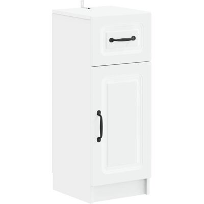 VIDAXL Mobiletto Da Bagno Utrecht Bianco 30 X 31 X 77 Cm VIDAXL Mobiletto Da Bagno Utrecht Bianco 30 X 31 X 77 Cm