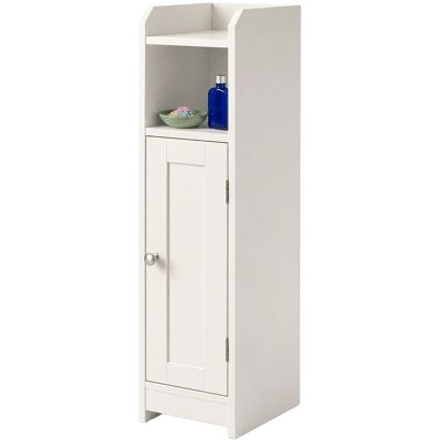RELAXDAYS Mobile Da Bagno, 5 Scomparti, Hxlxp: 80 X 18 X 20 Cm, Chiusura Magnetica, Stile Country, Salvaspazio, Bianco RELAXDAYS Mobile Da Bagno, 5 Scomparti, Hxlxp: 80 X 18 X 20 Cm, Chiusura Magnetica, Stile Country, Salvaspazio, Bianco