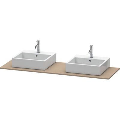 Console Duravit XSquare - Lino - Rettangolare - 1600x550 mm - 2 forature Console Duravit XSquare - Lino - Rettangolare - 1600x550 mm - 2 forature