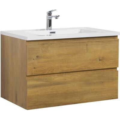 BADPLAATS - Mobile da bagno Angela 80cm Rovere - 80cm BADPLAATS - Mobile da bagno Angela 80cm Rovere - 80cm