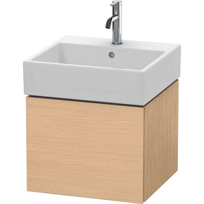 Duravit L-Cube Lavabo a parete - Quercia naturale opaca Duravit L-Cube Lavabo a parete - Quercia naturale opaca