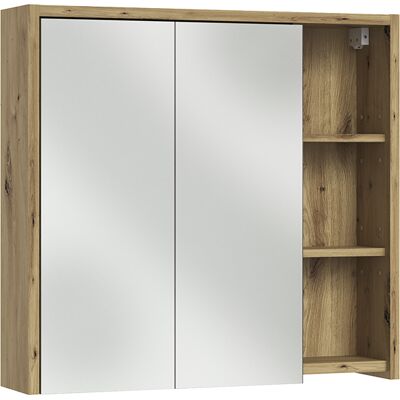 Vicco Specchio Contenitore Bagno Viola, Cachemire/rovere Artigianale, 80 X 75 Cm, Vicco Specchio Contenitore Bagno Viola, Cachemire/rovere Artigianale, 80 X 75 Cm,