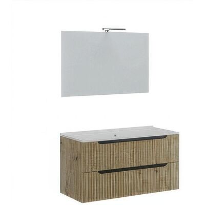 MARCA Mobile Bagno Comfort 2c Cannet 100 Rovere Oro MARCA Mobile Bagno Comfort 2c Cannet 100 Rovere Oro