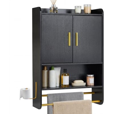 COSTWAY Pensile Mobiletto Armadietto Mobile Armadio Bagno Cucina Sospeso Appendere Lavanderia Salvaspazio A Parete Muro Ripiano Regolabile 2 Ante Portasciugam COSTWAY Pensile Mobiletto Armadietto Mobile Armadio Bagno Cucina Sospeso Appendere Lavanderia Salvaspazio A Parete Muro Ripiano Regolabile 2 Ante Portasciugam