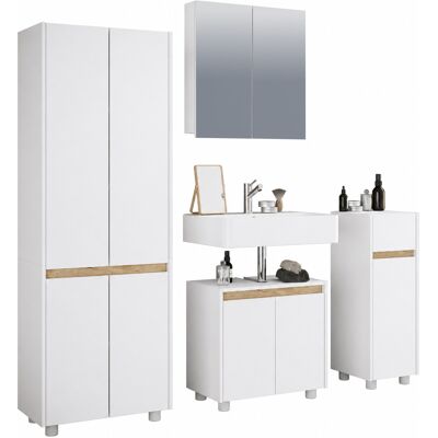 VCM Set Completo Di Mobili Da Bagno Cosila Xl, Composto Da 4 Pezzi. 165x154x33 - VCM Set Completo Di Mobili Da Bagno Cosila Xl, Composto Da 4 Pezzi. 165x154x33 -