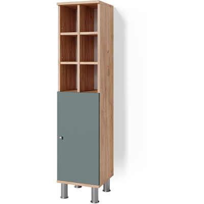 Armadio bagno Vicco Fynn - Verde, 30x130.6 cm Armadio bagno Vicco Fynn - Verde, 30x130.6 cm