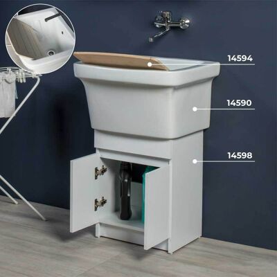 VDS Mobile Per Lavatoio "iside" Mod. 60x50 Cm VDS Mobile Per Lavatoio "iside" Mod. 60x50 Cm