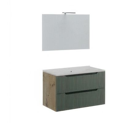 MARCA Mobile Bagno Comfort 2c Cannet 80 Rov/verde Sal MARCA Mobile Bagno Comfort 2c Cannet 80 Rov/verde Sal