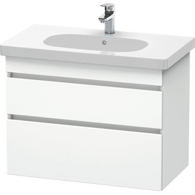 Duravit DuraStyle 6484 Mobile da parete - 2 cassetti, Bianco opaco Duravit DuraStyle 6484 Mobile da parete - 2 cassetti, Bianco opaco
