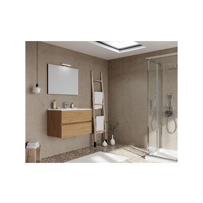 MARCA Mobile Bagno Easy 2c Sospeso 80 Rovere Naturale MARCA Mobile Bagno Easy 2c Sospeso 80 Rovere Naturale